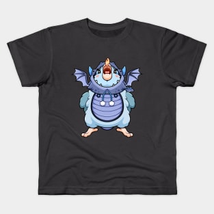 The Magical Blue Pacific Parrotlet: A Little Fluffy Dragon Kids T-Shirt